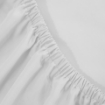 Picture of AKEMI TENCEL™ Touch Colour Elegance Fitted Sheet Set 1250TC - Pure White (Super Single/ Queen/ King)