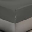 Picture of AKEMI TENCEL™ Touch Colour Elegance Fitted Sheet Set 1250TC - Vulcan Grey (Super Single/ Queen/ King)