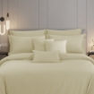 Picture of AKEMI TENCEL™ Touch Colour Elegance Quilt Cover Set 1250TC - Dune Sand (Super Single/ Queen/ King)