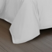 Picture of AKEMI TENCEL™ Touch Colour Elegance Quilt Cover Set 1250TC - Pure White (Super Single/ Queen/ King)