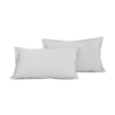 Picture of AKEMI TENCEL™ Touch Colour Elegance Quilt Cover Set 1250TC - Pure White (Super Single/ Queen/ King)
