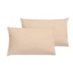 Picture of AKEMI Cotton Essentials Colour Home Divine Fitted Sheet Set 600TC - Bare Peach (Super Single/Queen)