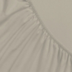 Picture of AKEMI Cotton Essentials Colour Home Divine Fitted Sheet Set 600TC - Ease Taupe (Super Single/Queen)