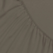 Picture of AKEMI Cotton Essentials Colour Home Divine Fitted Sheet Set 600TC - Float Brown (Super Single/Queen)