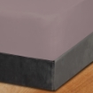 Picture of AKEMI Cotton Essentials Colour Home Divine Fitted Sheet Set 600TC - Icy Violet (Super Single/Queen)