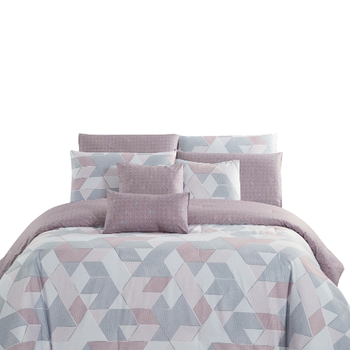 Picture of AKEMI Cotton Twill Adore Quilt Cover Set | 100% Cotton 850TC - Adhara (Super Single/Queen/King)