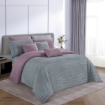 Picture of AKEMI Cotton Twill Adore Quilt Cover Set | 100% Cotton 850TC - Jaimes (Super Single/Queen/King)