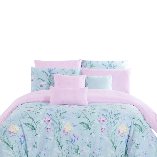 Picture of AKEMI Cotton Twill Adore Quilt Cover Set | 100% Cotton 850TC - Silas (Super Single/Queen/King)