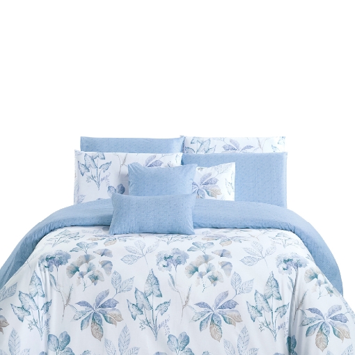 Picture of AKEMI Cotton Twill Adore Quilt Cover Set | 100% Cotton 850TC - Yesenia (Super Single/Queen/King)