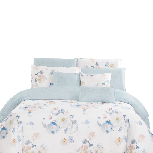 Picture of AKEMI Lyocell Flourish Quilt Cover Set 900TC - Josefina (Super Single/ Queen/ King)