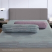 Picture of AKEMI Cotton Twill Adore Fitted Sheet Set | 100% Cotton 850TC - Jaimes (Super Single/ Queen/ King)
