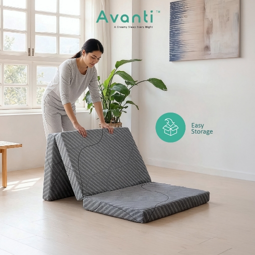 Picture of AVANTI Mitesgard Compact Easy Mattress (91cm x 190cm + 7cm)