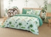 Picture of AKEMI TENCEL™ Lyocell Tickle Fun Fitted Sheet Set 900TC - Green Canvas (Super Single/Queen/King)