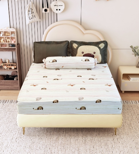 Picture of AKEMI TENCEL™ Lyocell Tickle Fun Fitted Sheet Set 900TC - Savanna King (Super Single/Queen/King)