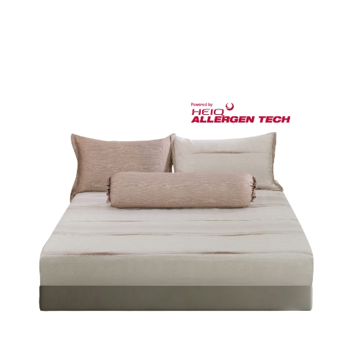 Picture of AKEMI TENCEL™ Lyocell HeiQ Allergen Serene Fitted Sheet Set | 1200TC - Alcala (Super Single/Queen/ King)