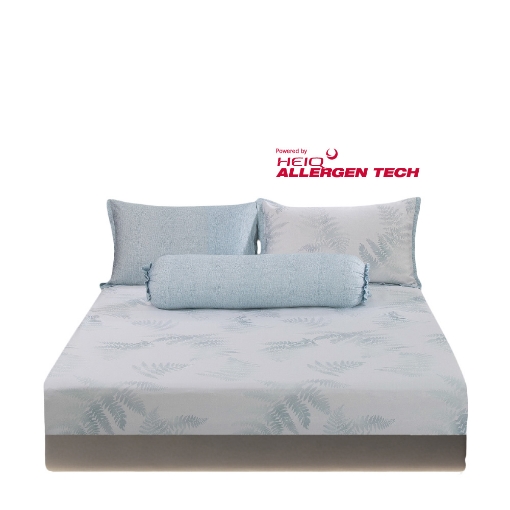 Picture of AKEMI TENCEL™ Lyocell HeiQ Allergen Serene Fitted Sheet Set | 1200TC - Malva (Super Single/Queen/ King)