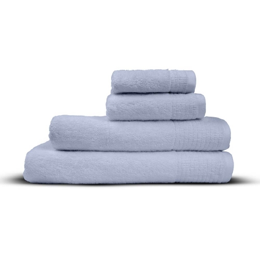 Picture of AKEMI Luxe Luxor Egyptian Cotton Hand Towel - Halogen Blue (41cm x 76 cm)