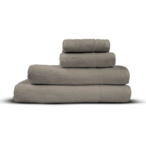 Picture of AKEMI Luxe Luxor Egyptian Cotton Hand Towel - Beige Grey (41cm x 76 cm)