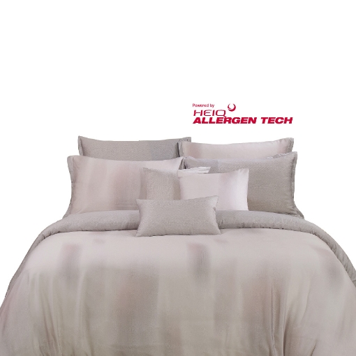 Picture of AKEMI TENCEL™ Lyocell HeiQ Allergen Serene Quilt Cover Set | 1200TC - Hucern (Super Single/Queen/ King)