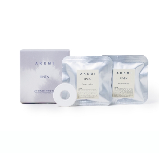 Picture of AKEMI EverSense III Car Diffuser Refill Pack - Linen (6g x 2)