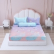 Picture of AKEMI TENCEL™ Lyocell Tickle Fun Fitted Sheet Set 900TC - Swan Lake (Super Single/Queen/King)