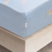 Picture of AKEMI TENCEL™ Lyocell Tickle Fun Fitted Sheet Set 900TC - Spotted Grace (Super Single/Queen/King)