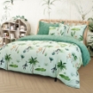 Picture of AKEMI TENCEL™ Lyocell Tickle Fun Quilt Cover Set 900TC - Green Canvas (Super Single/Queen/King)