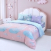 Picture of AKEMI TENCEL™ Lyocell Tickle Fun Quilt Cover Set 900TC - Swan Lake (Super Single/Queen/King)