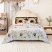Picture of AKEMI TENCEL™ Lyocell Tickle Fun Quilt Cover Set 900TC - Savanna King (Super Single/Queen/King)