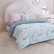 Picture of AKEMI TENCEL™ Lyocell Tickle Fun Quilt Cover Set 900TC - Swan Dance (Super Single/Queen/King)
