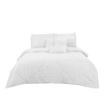 Picture of ai by AKEMI Colourdream Collection Comforter Set | MicroXT™ Sateen Dobby 900TC - Dixie Pure White (Super Single/Queen/King)