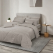 Picture of ai by AKEMI Colourdream Collection Comforter Set | MicroXT™ Sateen Dobby 900TC - Dixie Dove (Super Single/Queen/King)