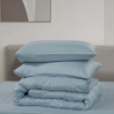 Picture of ai by AKEMI Colourdream Collection Comforter Set | MicroXT™ Sateen Dobby 900TC - Dixie Ford Blue (Super Single/Queen/King)