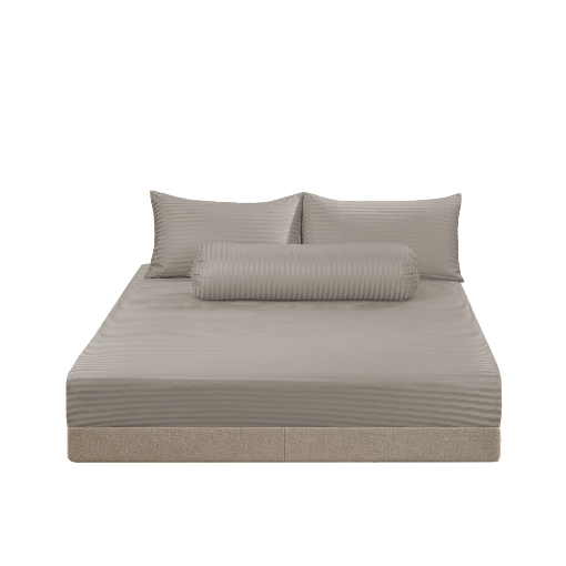 Picture of ai by AKEMI Colourdream Collection Fitted Sheet Set | MicroXT™ Sateen Dobby 900TC - Dixie Dove (Super Single/Queen/King)