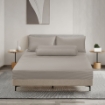 Picture of ai by AKEMI Colourdream Collection Fitted Sheet Set | MicroXT™ Sateen Dobby 900TC - Dixie Dove (Super Single/Queen/King)