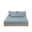 Picture of ai by AKEMI Colourdream Collection Fitted Sheet Set | MicroXT™ Sateen Dobby 900TC - Dixie Ford Blue (Super Single/Queen/King)