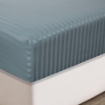 Picture of ai by AKEMI Colourdream Collection Fitted Sheet Set | MicroXT™ Sateen Dobby 900TC - Dixie Ford Blue (Super Single/Queen/King)