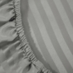 Picture of ai by AKEMI Colourdream Collection Fitted Sheet Set | MicroXT™ Sateen Dobby 900TC - Dixie Block Grey (Super Single/Queen/King)
