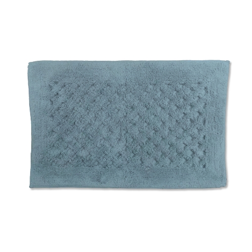 Picture of AKEMI Essentials Bliss Cotton Bath Mat - Slate Blue (50cmx 80cm)
