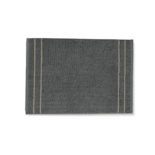 Picture of AKEMI Essentials Freshup Dry Tech Cotton Toweling Bath Mat - Dark Grey (45cmx70cm)