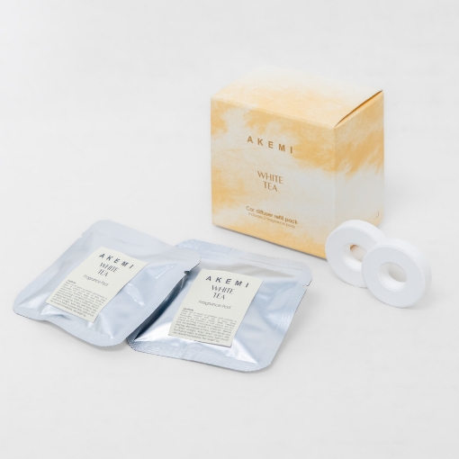 Picture of [NEW ARRIVAL] AKEMI EverSense III Car Diffuser Refill Pack - White Tea (6g x 2)