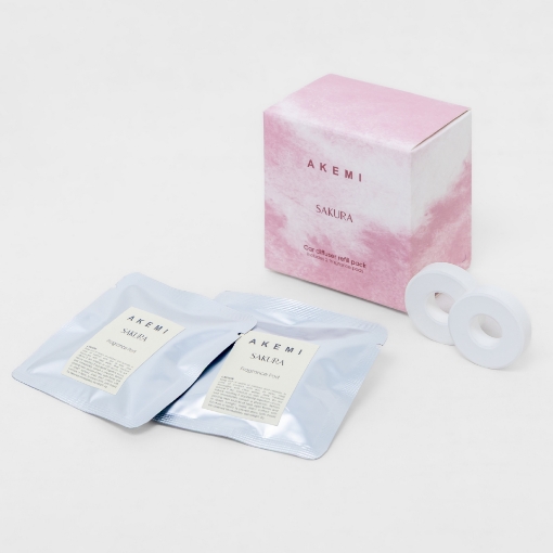 Picture of [NEW ARRIVAL] AKEMI EverSense III Car Diffuser Refill Pack - Sakura (6g x 2)