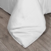 Picture of AKEMI TENCEL™ Lyocell Earnest Quilt Cover Set 1200TC - Divya Pure White (Super Single/ Queen/ King)