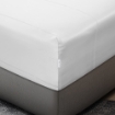 Picture of AKEMI TENCEL™ Lyocell Earnest Fitted Sheet Set 1200TC - Divya Pure White (Super Single/ Queen/ King)