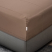 Picture of AKEMI TENCEL™ Lyocell Earnest Fitted Sheet Set 1200TC - Divya Citrus Brown (Super Single/ Queen/ King)