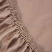 Picture of AKEMI TENCEL™ Lyocell Earnest Fitted Sheet Set 1200TC - Divya Citrus Brown (Super Single/ Queen/ King)