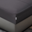 Picture of AKEMI TENCEL™ Lyocell Earnest Fitted Sheet Set 1200TC - Akito Grey (Super Single/ Queen/ King)