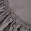 Picture of AKEMI TENCEL™ Lyocell Earnest Fitted Sheet Set 1200TC - Akito Concrete Plum (Super Single/ Queen/ King)