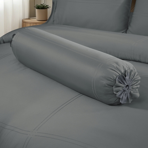Picture of AKEMI TENCEL™ Lyocell Accord Bolster Case 1300TC - Nocturn Grey