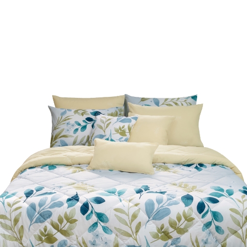 Picture of AKEMI Cotton Essentials Enclave Joy Comforter Set | 100% Cotton 650TC - Delilah (Super Single/ Queen/ King)